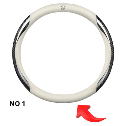 Custom Leather Steering Wheel Cover