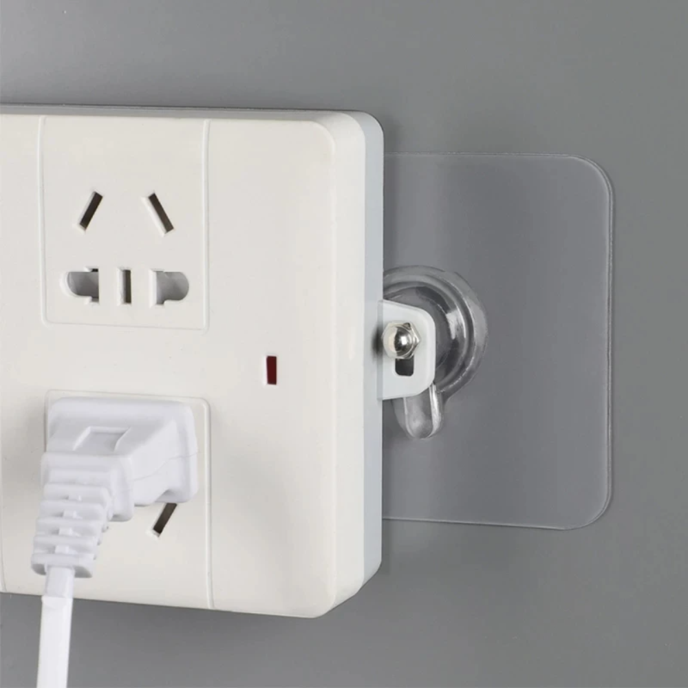 Cârlig transparent pentru montaj pe perete gratuit (20 buc)